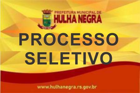 Prefeitura de Hulha Negra abre inscrições para Processo Seletivo