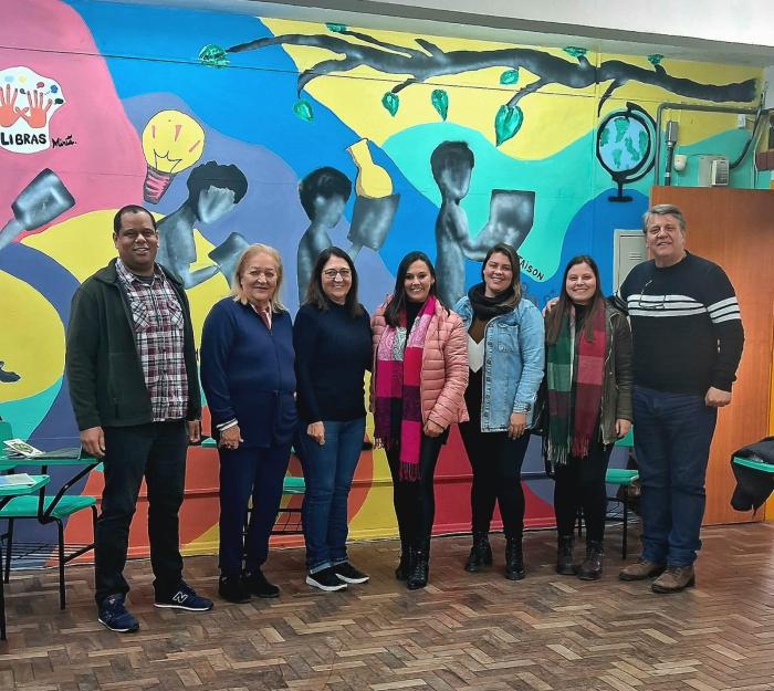 Comitiva de Hulha Negra visitou a Uergs, em Bagé