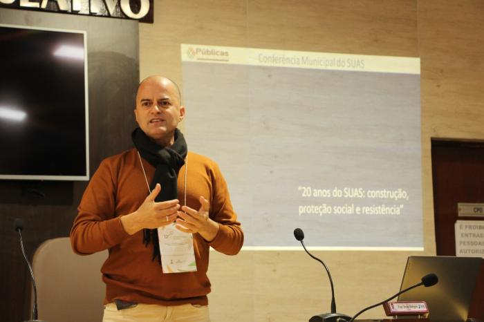 Marcos Goulart foi o palestrante do evento