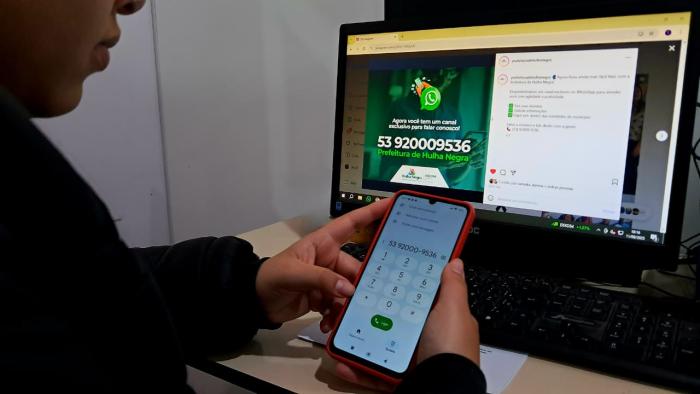 Mais um canal de diálogo com a população