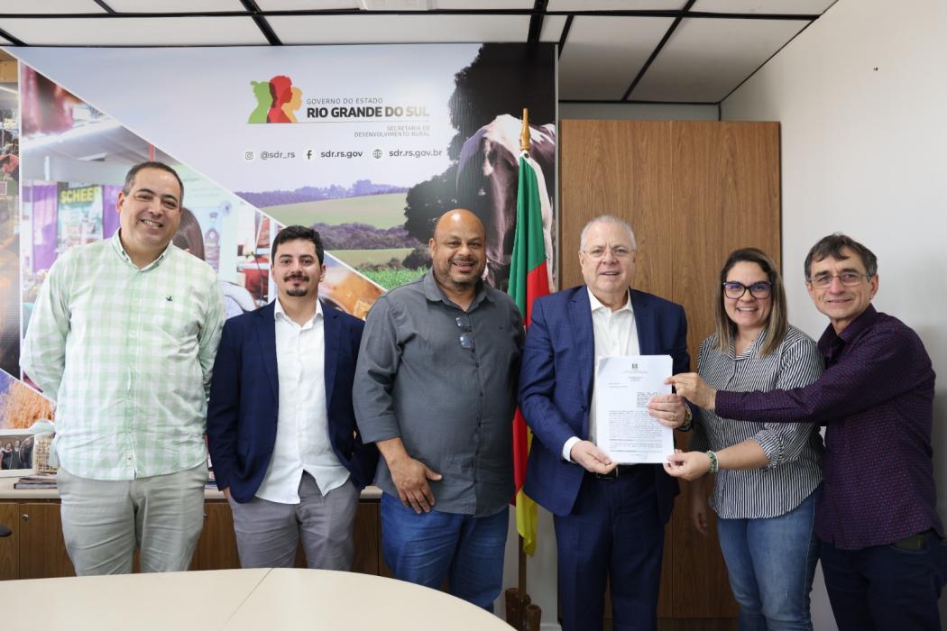 Comitiva de hulha Negra na SDR